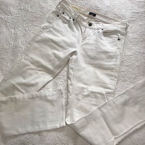 J. Crew White Jeans